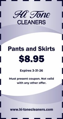 Hi-Tone Coupon graphic - Pants and Skirts $6.25