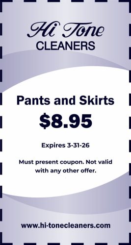 Hi-Tone Coupon graphic - Pants and Skirts $6.25