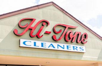 Hi-Tone Cleaners Wyoming sign